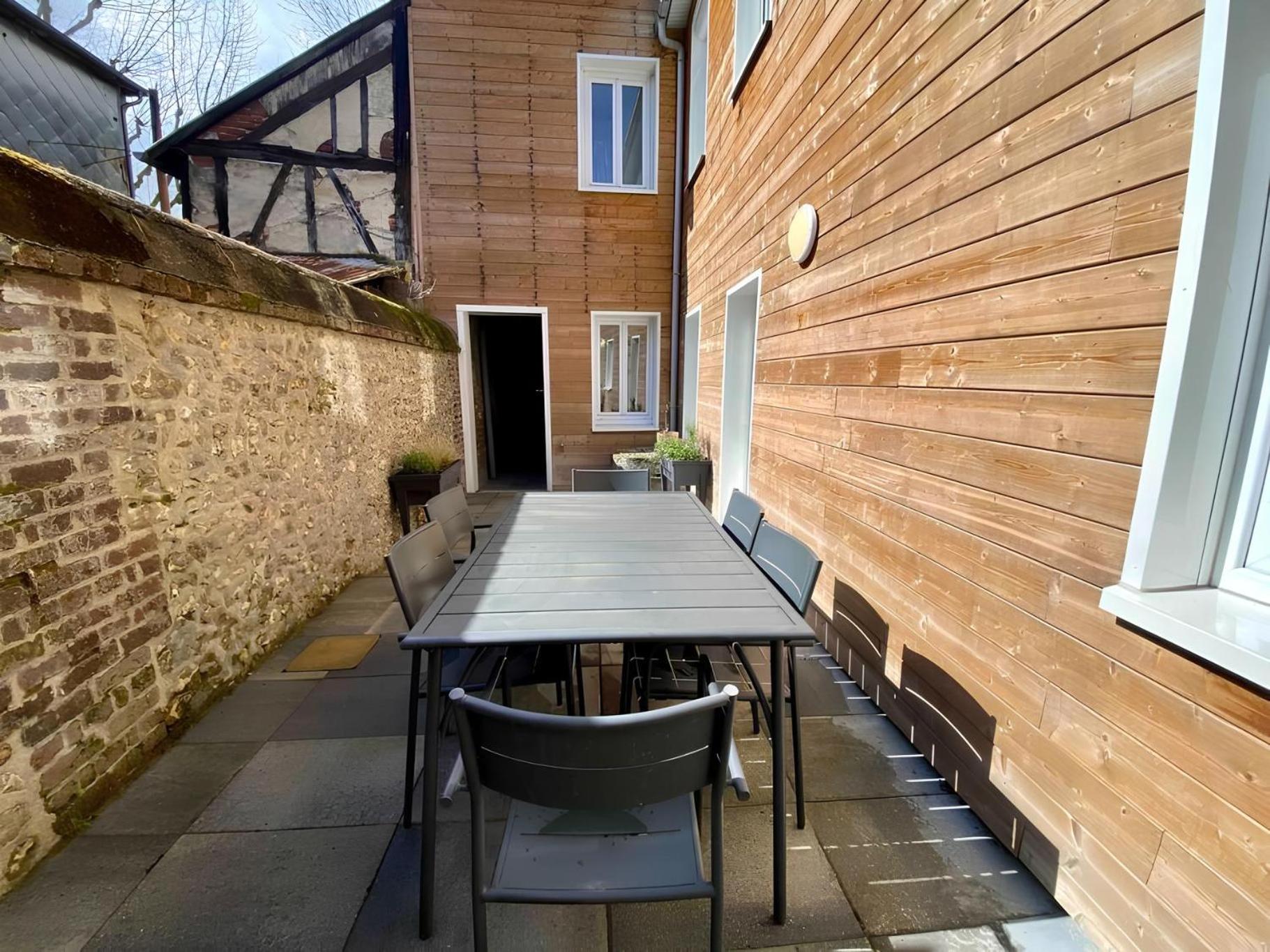 Maison Familiale Avec Exterieur Menage Et Linges Inclus Rouen Extérieur photo